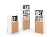 کمد-بایگانی-نیم-درب-چوبی-با-یک-درب-برلیانت-تیپ-6281-41 -  - https://mohitara.com