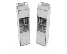 کمد-بایگانی-نیم-درب-چوبی-با-یک-درب-کوئیک-تیپ-6287-41 -  - https://mohitara.com