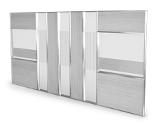 پارتیشن-اداری-دو-جدار-با-پوشش-ترکیبی-پریوال-تیپ-8527-41 -  - https://mohitara.com