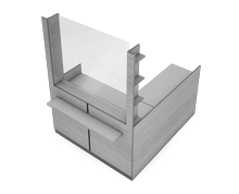 پیشخوان-بانکی-پلی-ساید-تیپ-4841-41 -  - https://mohitara.com