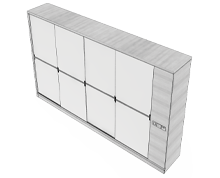 کمد-دیواری-با-چهار-درب-سوفیا-تیپ-4222-44 -  - https://mohitara.com